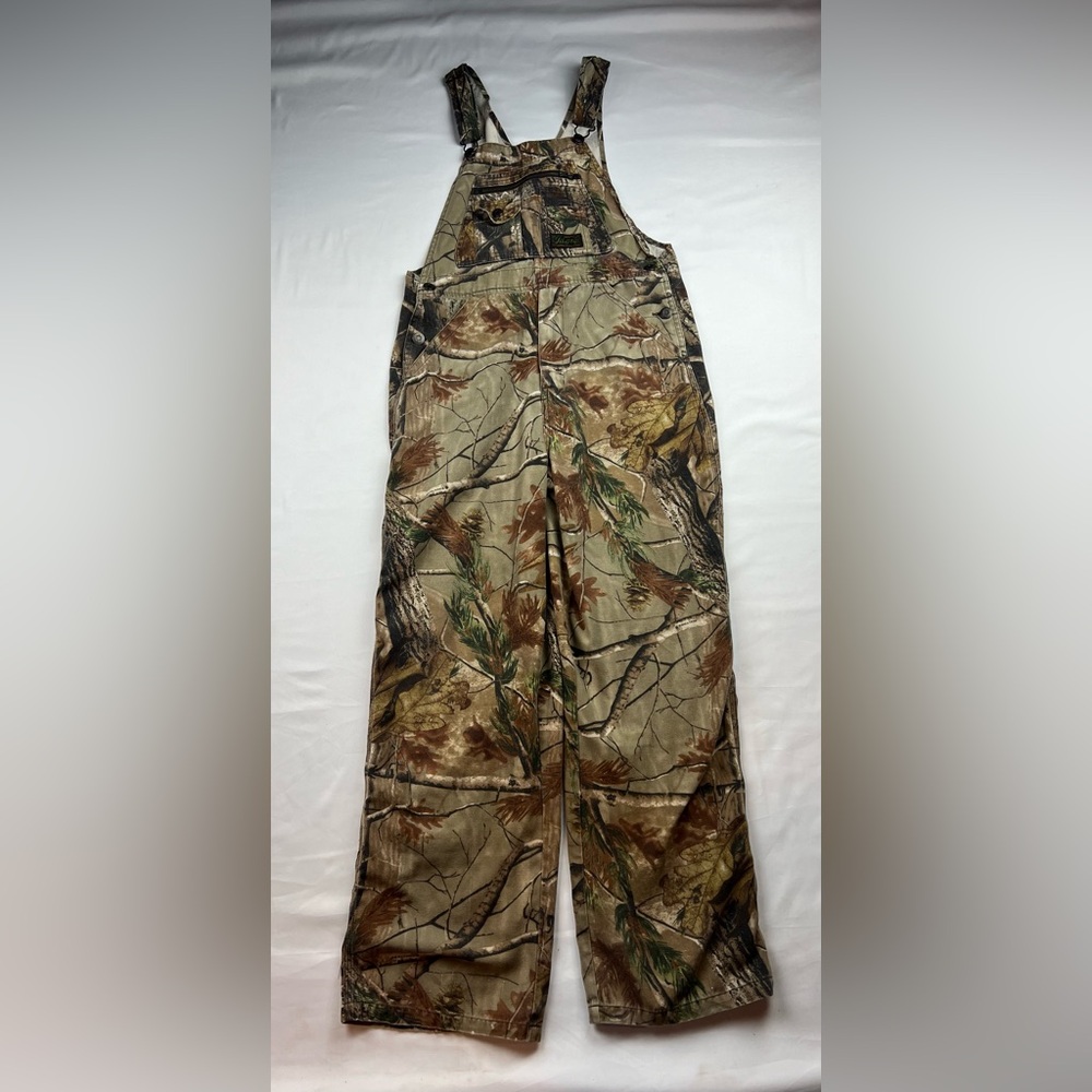 Liberty Realtree Camo overall bibs size 16 regular